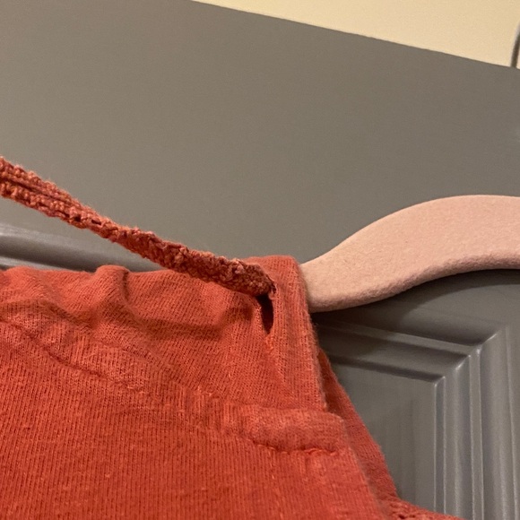 Coral Hooded Long Sleeve Top North River Outfitters Size XL Boho Hoodie - Picture 5 of 6